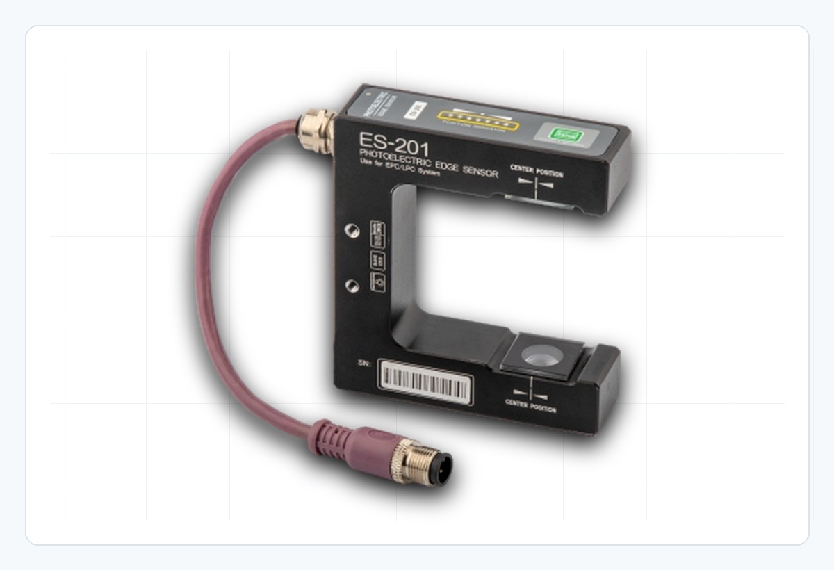 ES201 infrared edge sensor for web guiding system