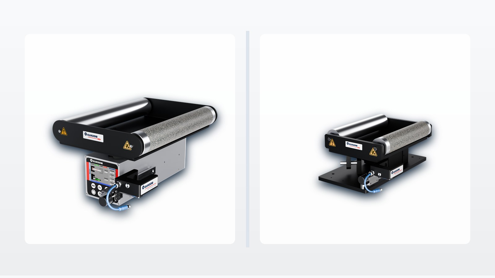 Integrated web guiding frame and separate split guiding frame