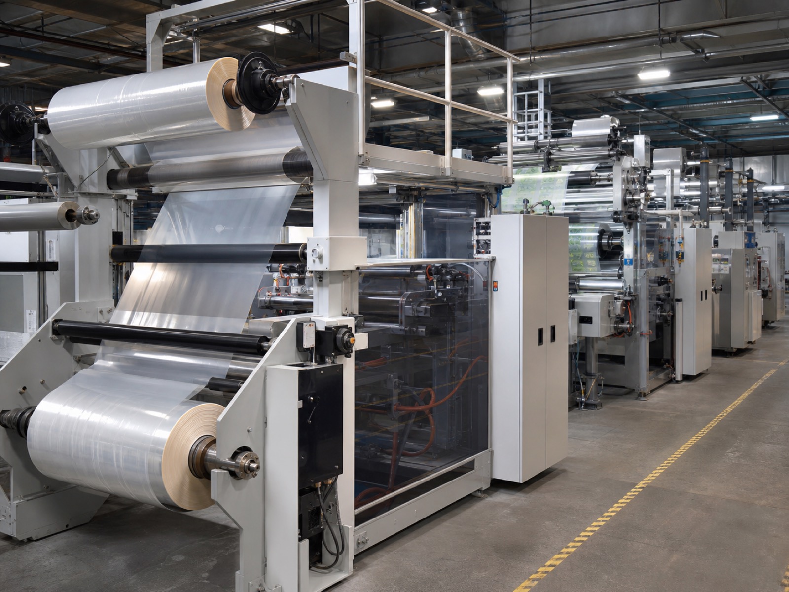 Flexible packaging machine