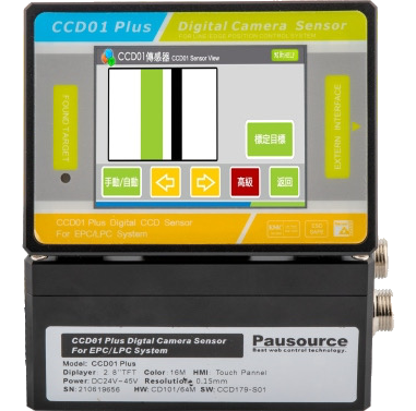 CCD01 Plus digital photoelectric sensor with reversible screen